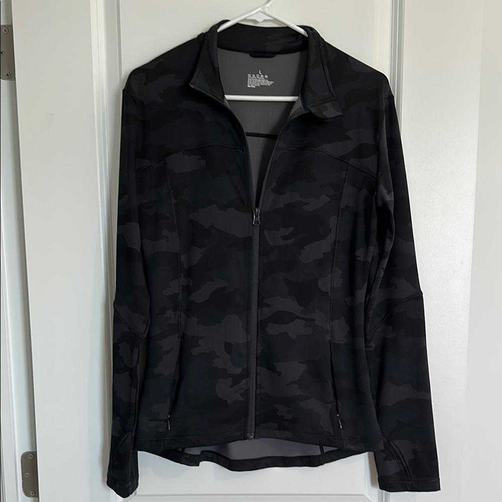 Black Camo Women's Athletic Jacket